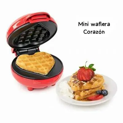 Mini waflera Mickey y corazón