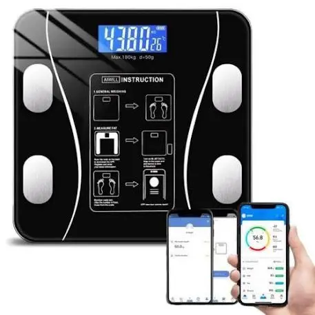 BASCULA INTELIGENTE SOPORTA 180KILOS