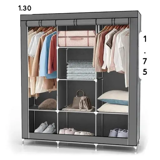 ARMARIO ORGANIZADOR PLEGABLE 1.30x45x1.75