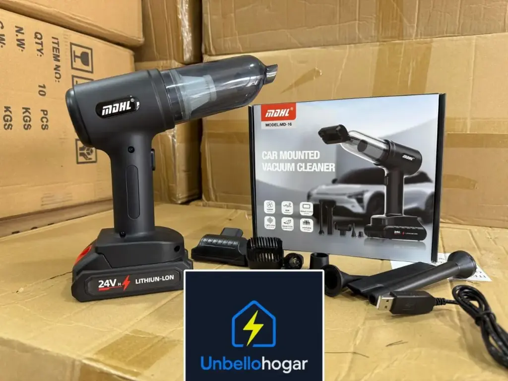 Aspiradora- soplador Mdhl Md-16 7 En 1 inalámbrica
